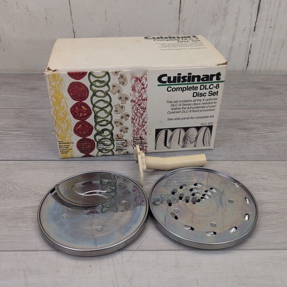 Cuisinart DLC-870  Disc Set 10 Blades for DLC-8/DLC-10 Food Processor W/ Stem